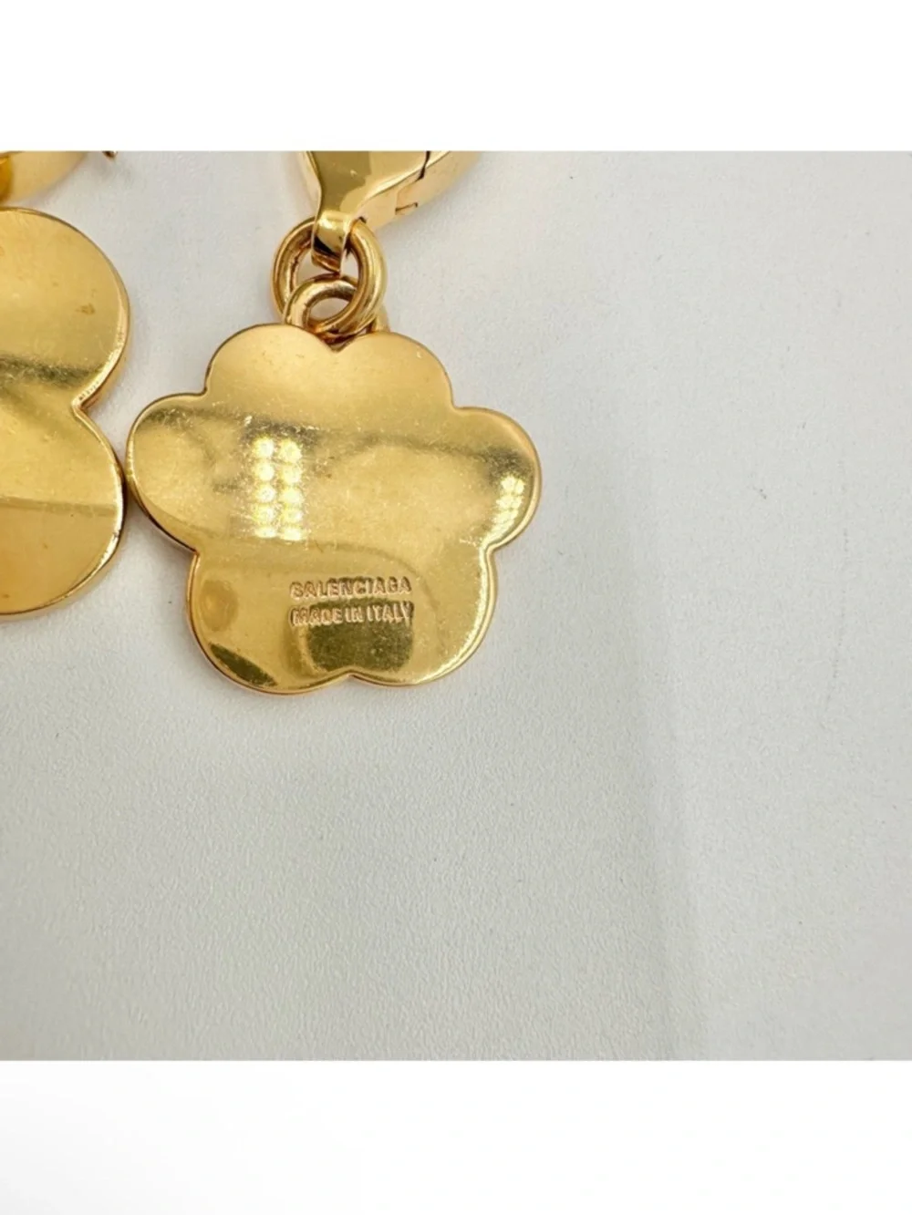 Balenciaga Puppy - Gold Crystal Dog Bone and Paw, New in Box with Dust Bag - Picture 6 of 9